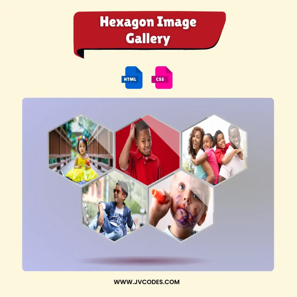 Hexagon Image Gallery Source Code