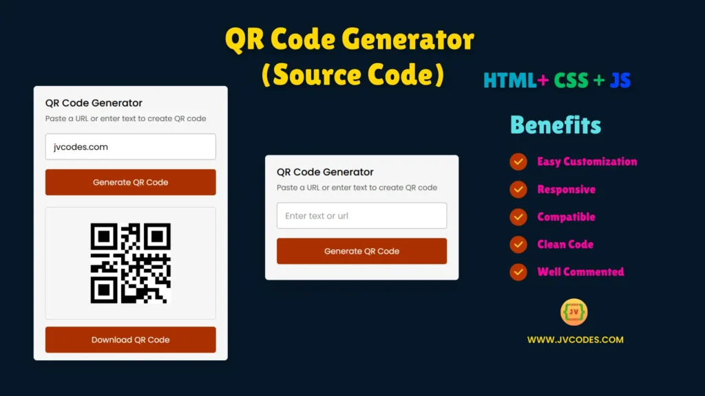 Creating a QR Code Generator using HTML, CSS, and JavaScript is an engaging and practical project.