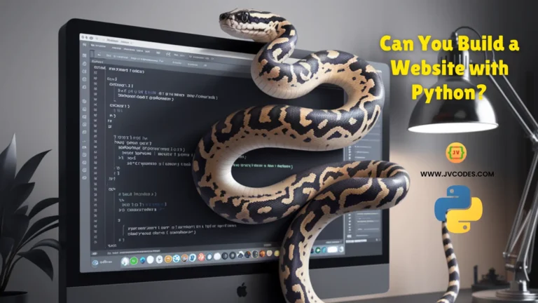 Are you wondering, Can You Build a Website with Python? If yes, you’ve come to the right place! Python allows building websites completely.