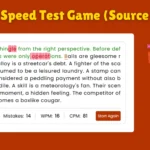 Do you need a Typing Speed Test Game Using HTML, CSS, and JavaScript Html code? You are in the right place!