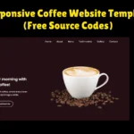 In this article you will learn how to build a functional and aesthetically pleasing Responsive Coffee Website Template Using HTML, CSS and JavaScript.