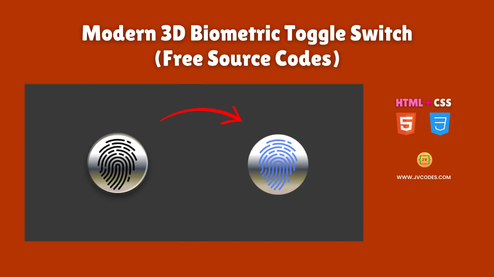 The Modern 3D Biometric Toggle Switch Using HTML and CSS presents an attention-grabbing advanced user interface component that supplies futuristic visual appeal to your website.