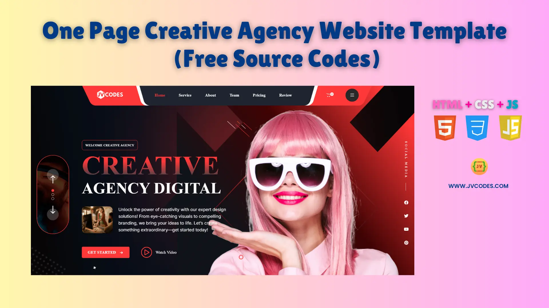 Any creative agency that wishes to display its creative work through a presentation needs a single-page website.