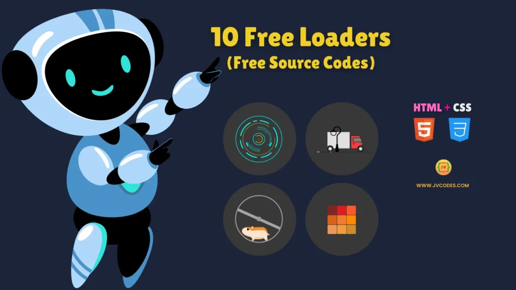 This article delivers 10 Free Loader using HTML and CSS (Free Web User Interface Components) that serve the needs of beginners in coding and experienced developers creating inventive site UI components.