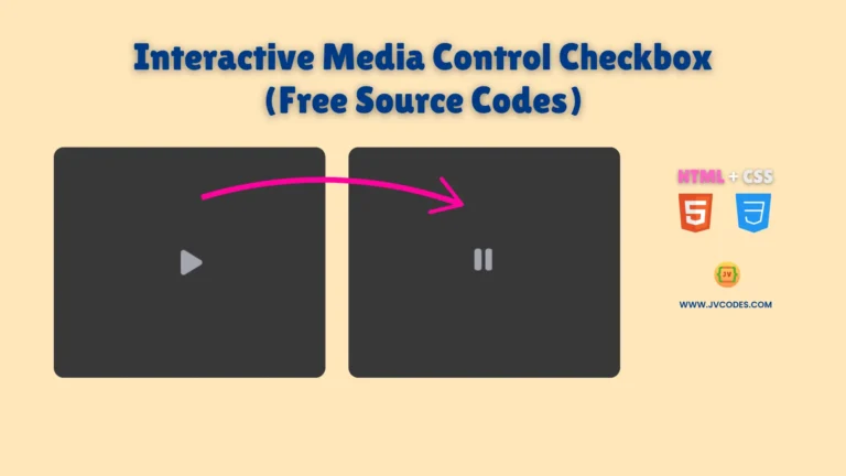 Interactive Media Control Checkbox (Free Source Codes)