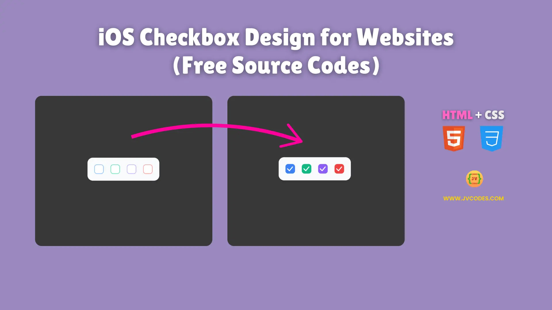 UI elements in web design such as check boxes are indeed essential components, in that they provide a means for the users to work with the forms and settings.