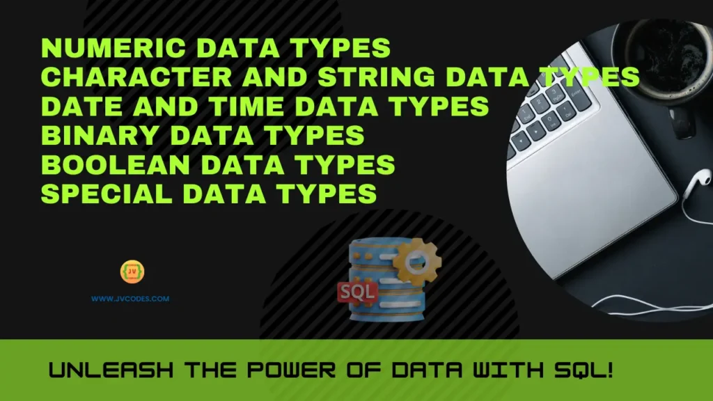 SQL Data Types are the foundation of every relational database. Database administrators classify data storage restrictions by determining the permitted file types for each column and its specific data formats, including number values, text entries, date records, and binary file options.