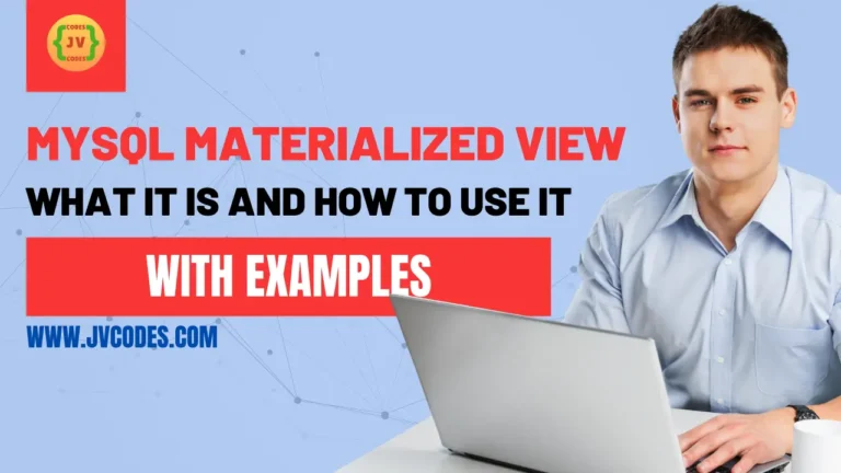 Learn what a MySQL Materialized View is, how it works, and why it's useful. Discover real-world examples, benefits, and practical ways to simulate materialized views in MySQL.