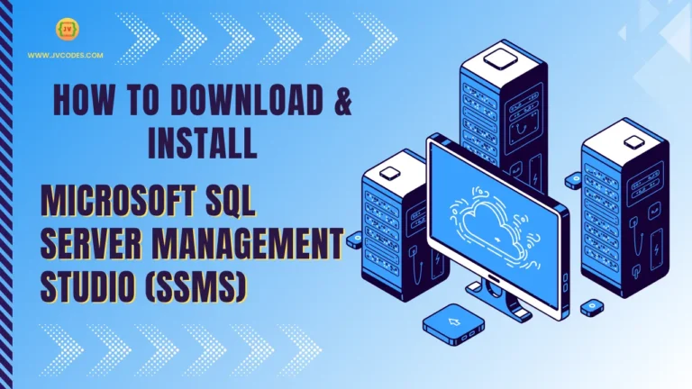 Download Microsoft SQL Server Management Studio (SSMS)
